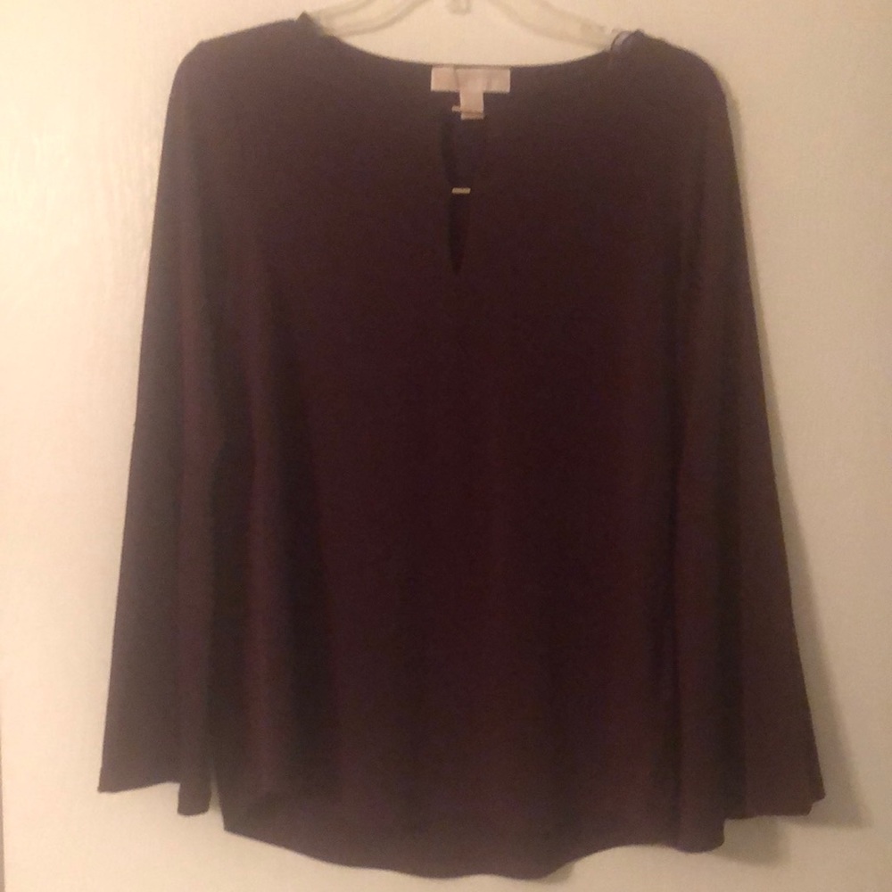 Micheal Kors maroon dress shirt